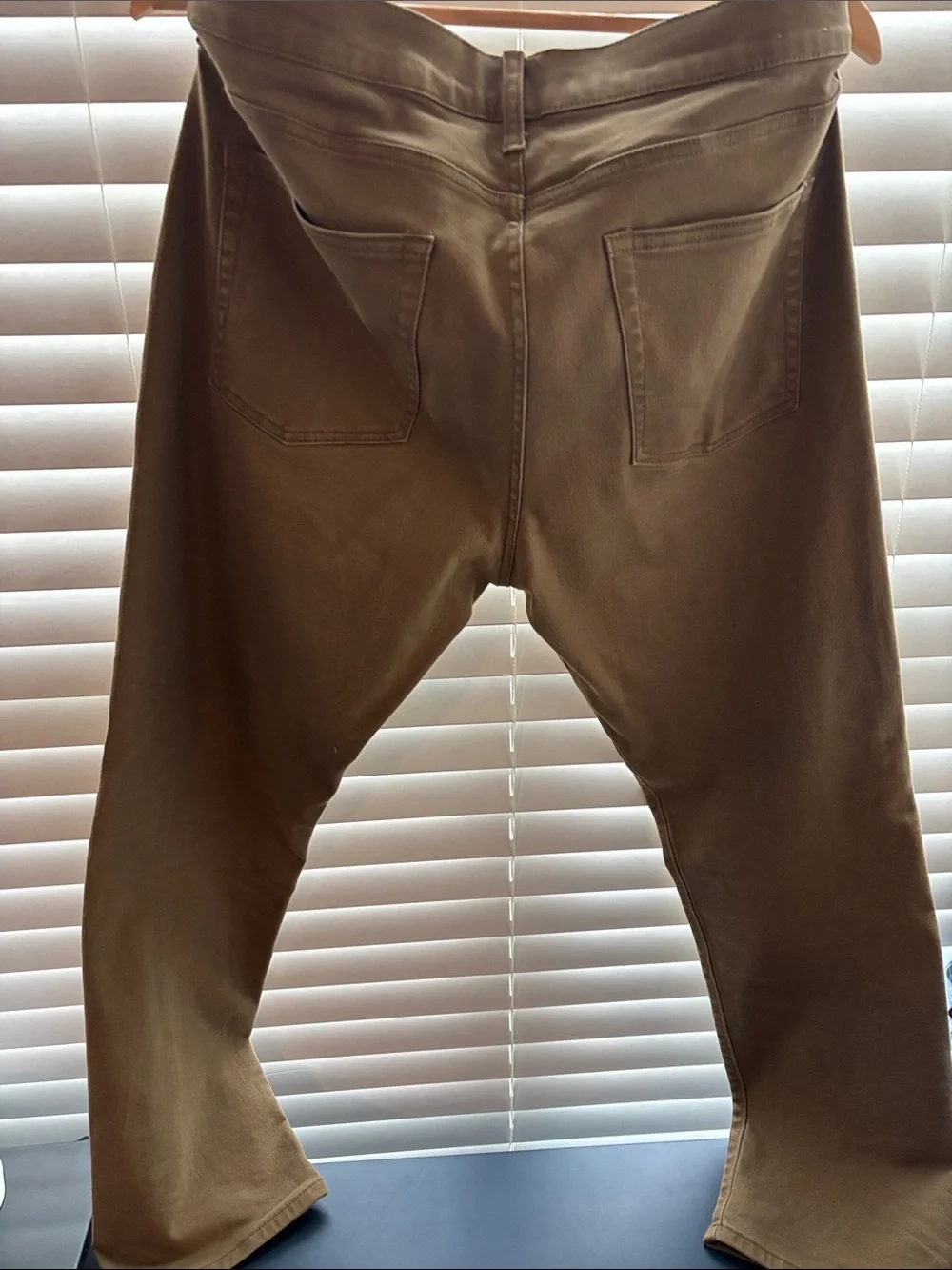 J. Crew Men’s 770 5 pocket in Olive brown